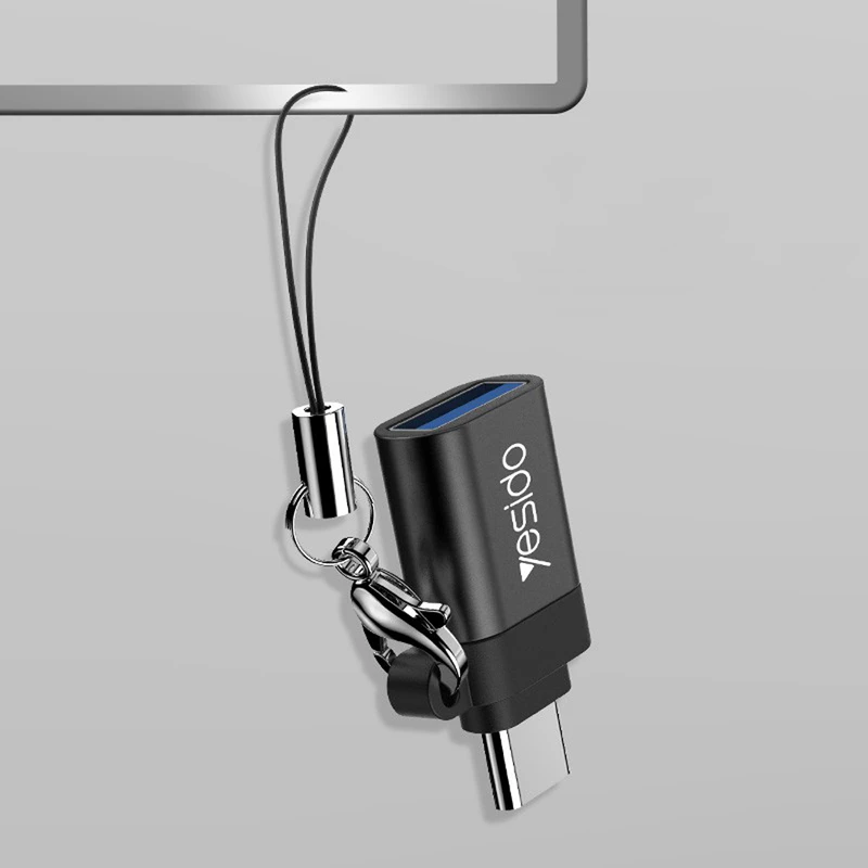 تبدیل USB به YESIDO TYPE-C مدل GS06