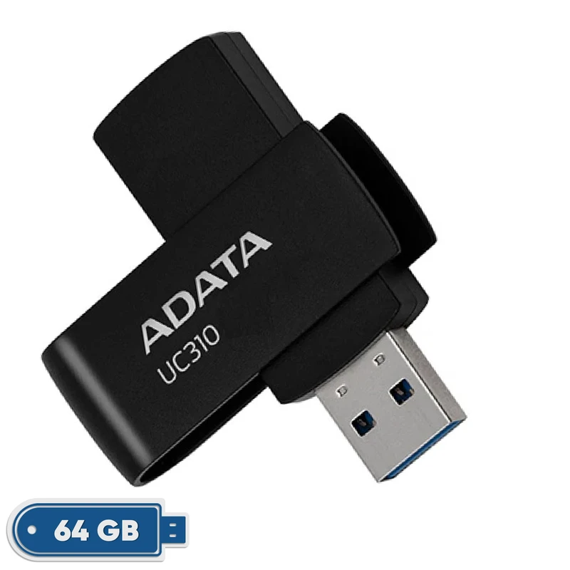 فلش مموری ADATA USB3.2 مدل UC310 ظرفيت 64 گيگابايت