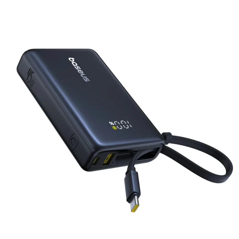 پاوربانک 10000 میلی آمپر فست شارژ 45 وات Baseus مدل PicoGo PPPG-1W45C