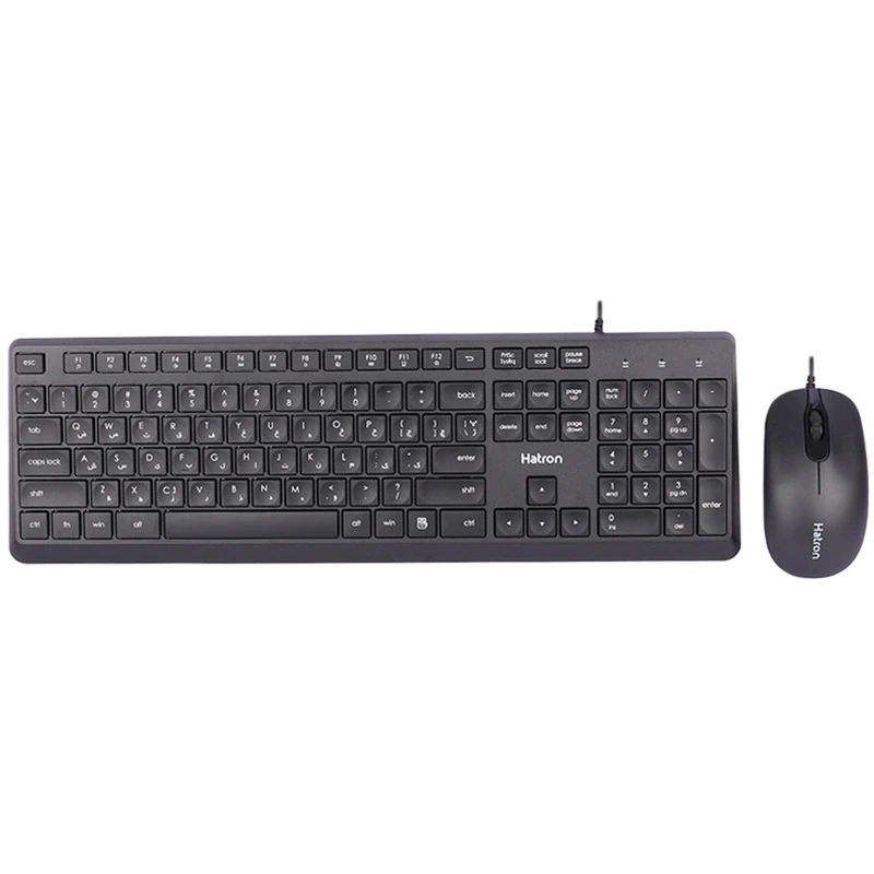 کیبورد و ماوس باسیم HATRON مدل HKC215