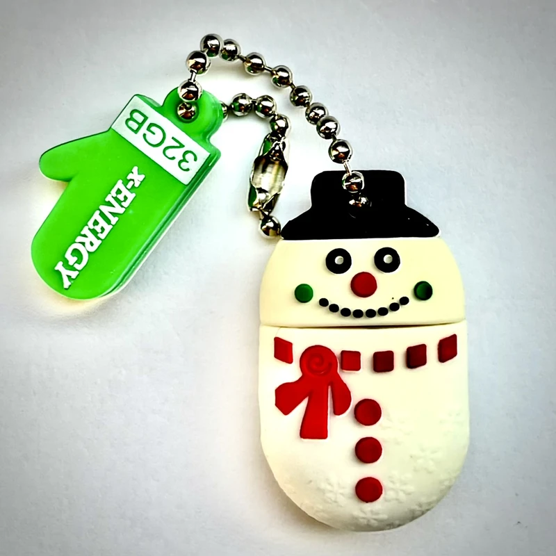 فلش مموری ایکس انرژی مدل Snowman ظرفیت 32 گیگابایت
