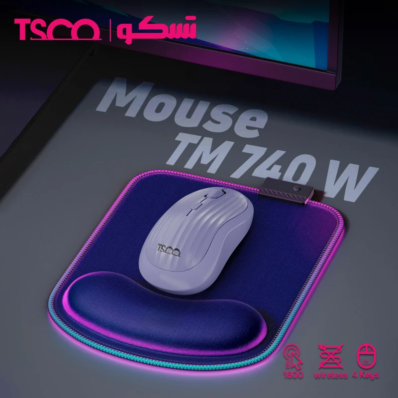 ماوس بی سیم TSCO مدل TM740W