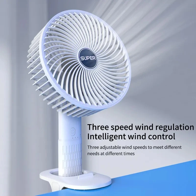 پنکه گیره دار شارژی مدل Clamp Fan
