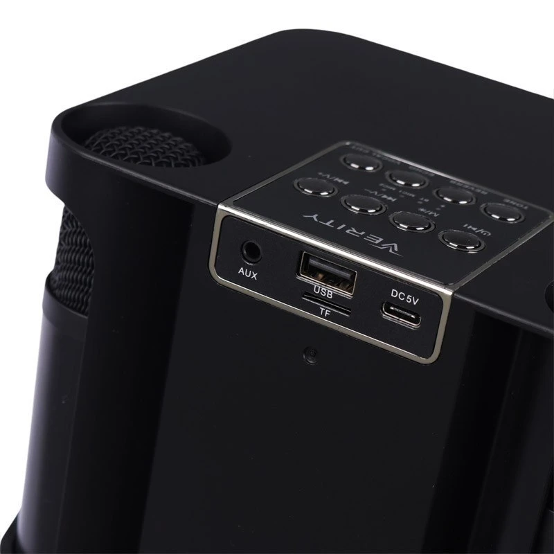اسپیکر شارژی بلوتوثی VERITY مدل V-PS7030BT به همراه میکروفون