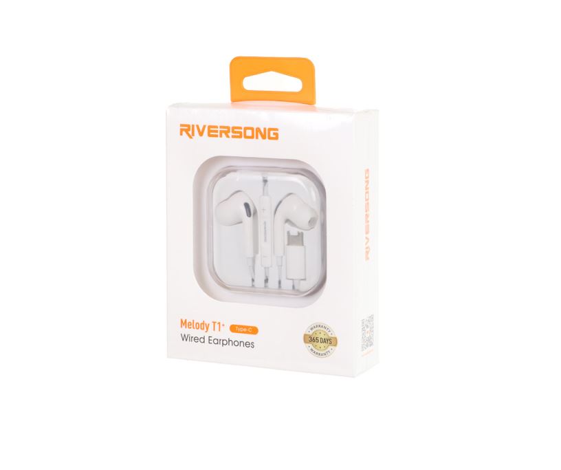 هندزفری باسیم RIVERSONG مدل Melody T1 PLUS EA162 دارای جک TYPE-C