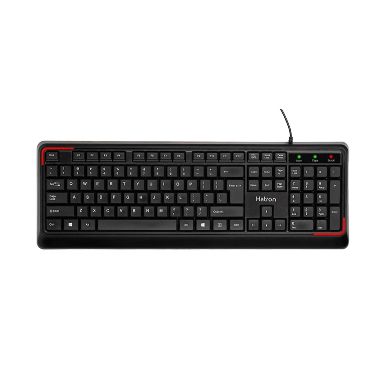 کیبورد با سیم HATRON مدل HK180