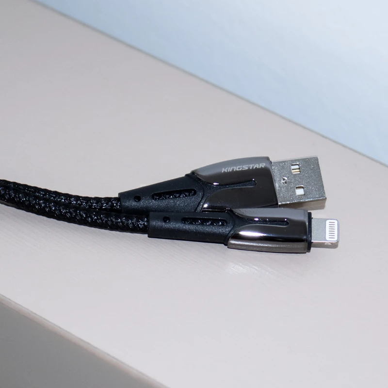 کابل شارژ آیفون KINGSTAR مدل K360i طول 1 متر