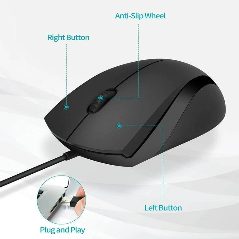 ماوس باسیم RAPOO مدل N1600