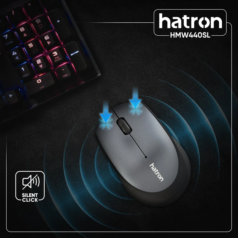  ماوس بی سیم HATRON مدل HMW440SL